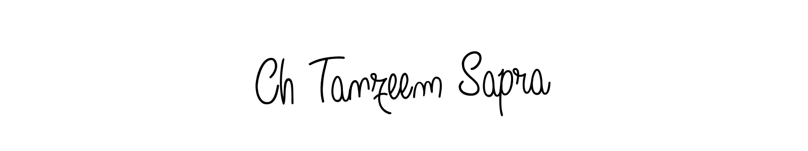 Make a beautiful signature design for name Ch Tanzeem Sapra. Use this online signature maker to create a handwritten signature for free. Ch Tanzeem Sapra signature style 5 images and pictures png