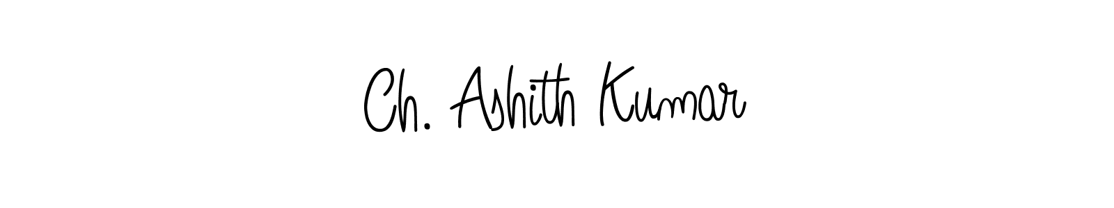 Make a beautiful signature design for name Ch. Ashith Kumar. Use this online signature maker to create a handwritten signature for free. Ch. Ashith Kumar signature style 5 images and pictures png