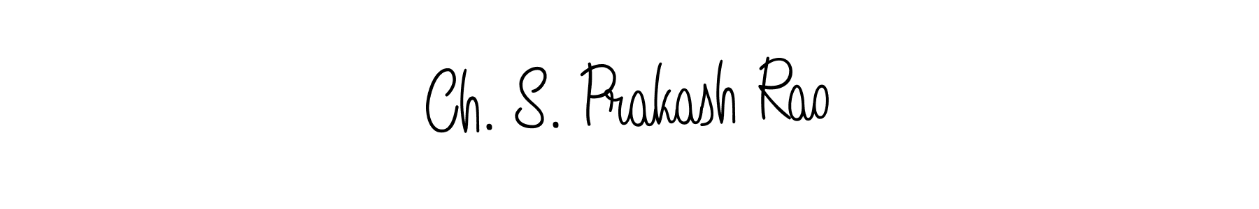 This is the best signature style for the Ch. S. Prakash Rao name. Also you like these signature font (Angelique-Rose-font-FFP). Mix name signature. Ch. S. Prakash Rao signature style 5 images and pictures png