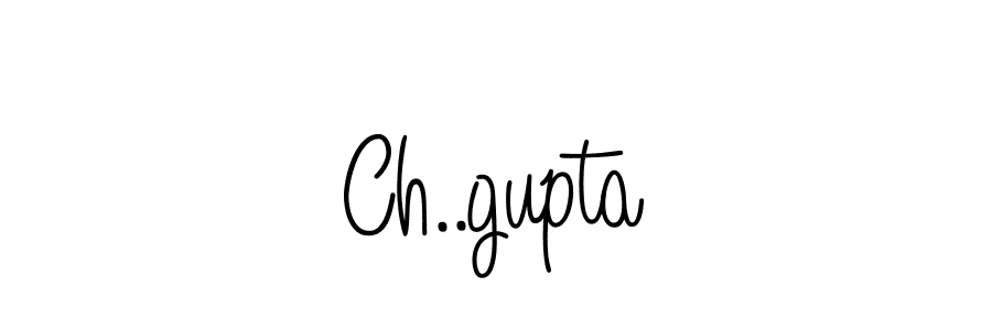 Ch..gupta stylish signature style. Best Handwritten Sign (Angelique-Rose-font-FFP) for my name. Handwritten Signature Collection Ideas for my name Ch..gupta. Ch..gupta signature style 5 images and pictures png