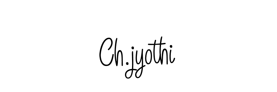 Make a beautiful signature design for name Ch.jyothi. Use this online signature maker to create a handwritten signature for free. Ch.jyothi signature style 5 images and pictures png