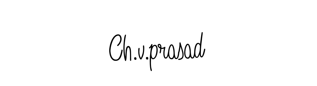 if you are searching for the best signature style for your name Ch.v.prasad. so please give up your signature search. here we have designed multiple signature styles  using Angelique-Rose-font-FFP. Ch.v.prasad signature style 5 images and pictures png