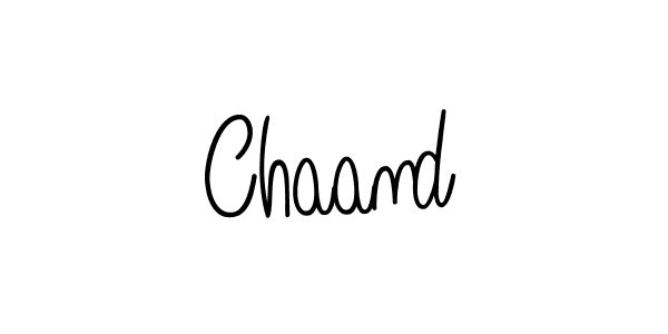 Make a beautiful signature design for name Chaand. Use this online signature maker to create a handwritten signature for free. Chaand signature style 5 images and pictures png