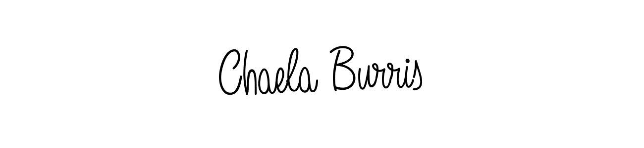 Angelique-Rose-font-FFP is a professional signature style that is perfect for those who want to add a touch of class to their signature. It is also a great choice for those who want to make their signature more unique. Get Chaela Burris name to fancy signature for free. Chaela Burris signature style 5 images and pictures png