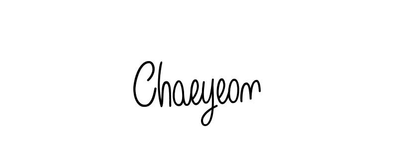 Design your own signature with our free online signature maker. With this signature software, you can create a handwritten (Angelique-Rose-font-FFP) signature for name Chaeyeon. Chaeyeon signature style 5 images and pictures png