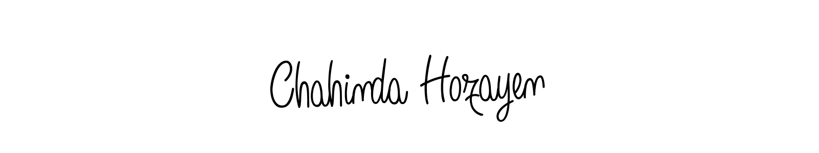 Angelique-Rose-font-FFP is a professional signature style that is perfect for those who want to add a touch of class to their signature. It is also a great choice for those who want to make their signature more unique. Get Chahinda Hozayen name to fancy signature for free. Chahinda Hozayen signature style 5 images and pictures png