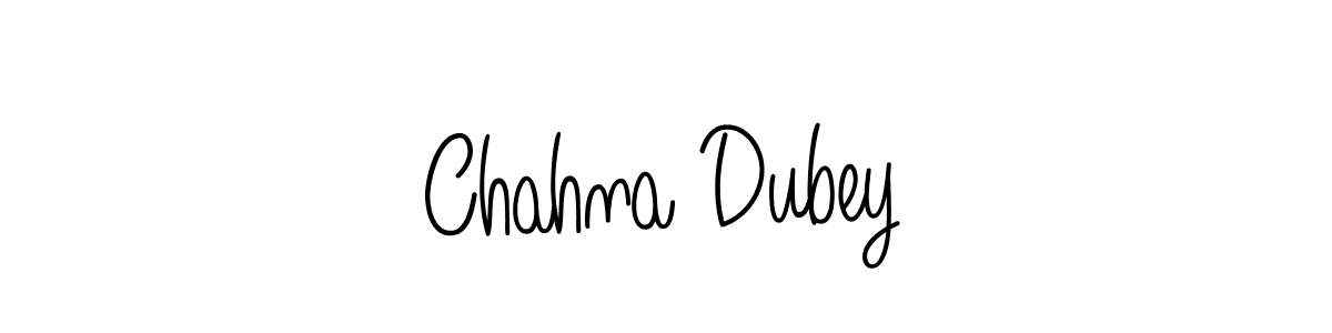Angelique-Rose-font-FFP is a professional signature style that is perfect for those who want to add a touch of class to their signature. It is also a great choice for those who want to make their signature more unique. Get Chahna Dubey name to fancy signature for free. Chahna Dubey signature style 5 images and pictures png