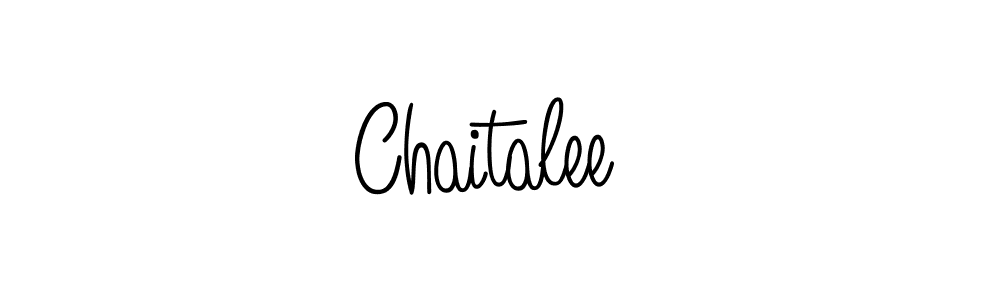 Make a beautiful signature design for name Chaitalee . With this signature (Angelique-Rose-font-FFP) style, you can create a handwritten signature for free. Chaitalee  signature style 5 images and pictures png