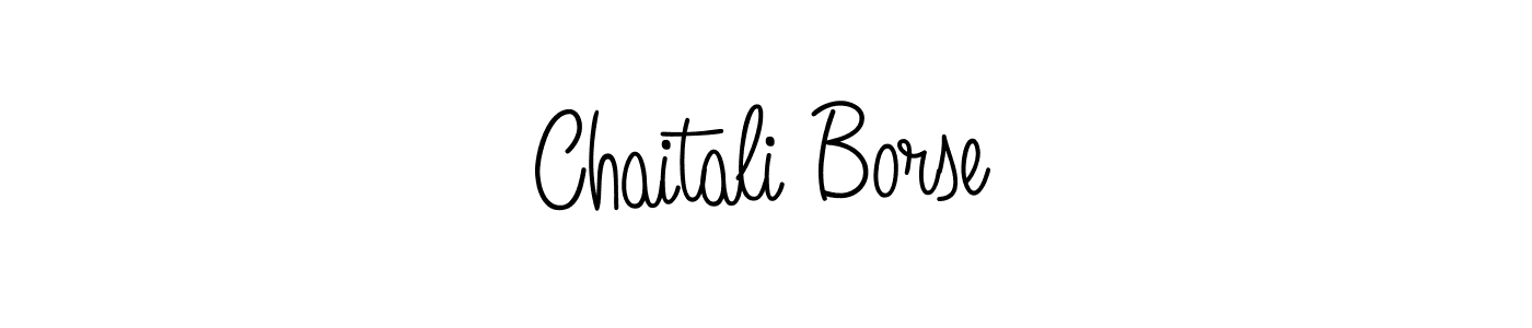 Chaitali Borse stylish signature style. Best Handwritten Sign (Angelique-Rose-font-FFP) for my name. Handwritten Signature Collection Ideas for my name Chaitali Borse. Chaitali Borse signature style 5 images and pictures png