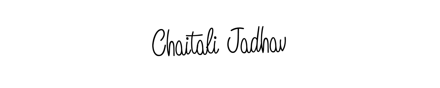 Make a short Chaitali Jadhav signature style. Manage your documents anywhere anytime using Angelique-Rose-font-FFP. Create and add eSignatures, submit forms, share and send files easily. Chaitali Jadhav signature style 5 images and pictures png