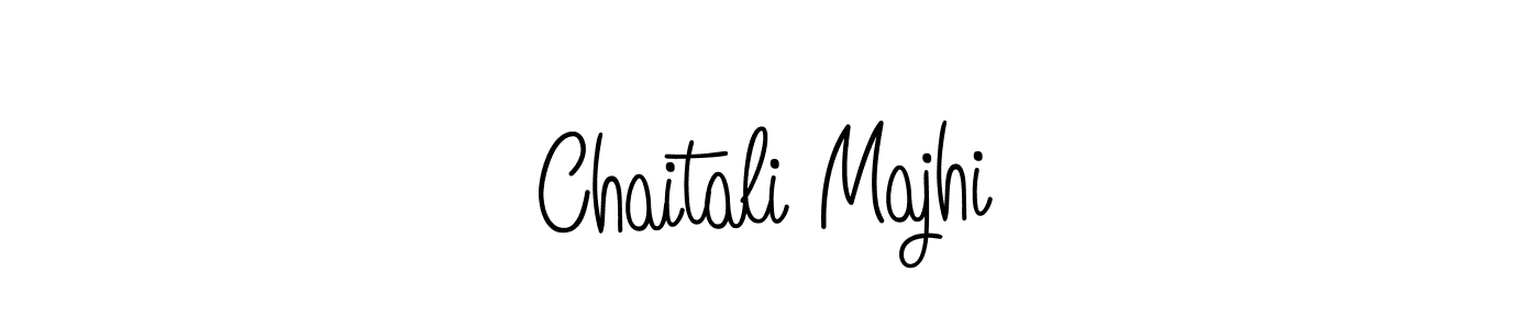 Chaitali Majhi stylish signature style. Best Handwritten Sign (Angelique-Rose-font-FFP) for my name. Handwritten Signature Collection Ideas for my name Chaitali Majhi. Chaitali Majhi signature style 5 images and pictures png