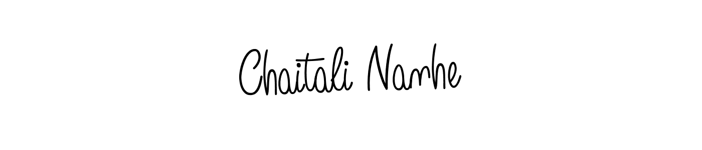 How to Draw Chaitali Nanhe signature style? Angelique-Rose-font-FFP is a latest design signature styles for name Chaitali Nanhe. Chaitali Nanhe signature style 5 images and pictures png