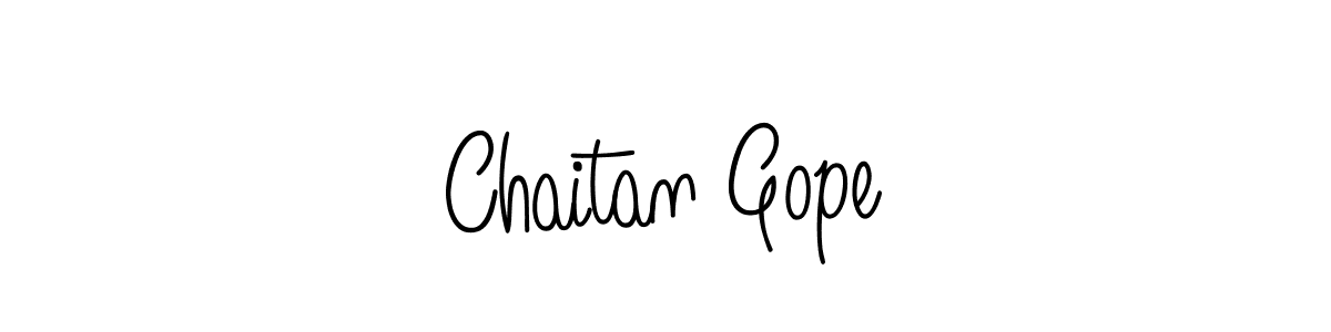 Chaitan Gope stylish signature style. Best Handwritten Sign (Angelique-Rose-font-FFP) for my name. Handwritten Signature Collection Ideas for my name Chaitan Gope. Chaitan Gope signature style 5 images and pictures png
