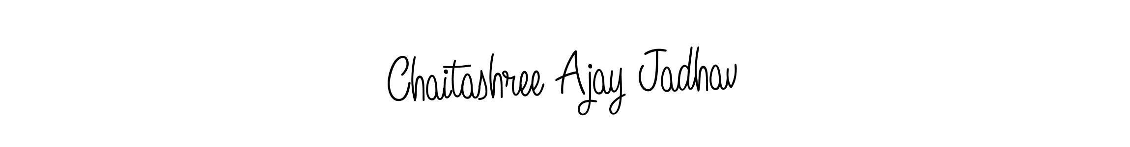 Here are the top 10 professional signature styles for the name Chaitashree Ajay Jadhav. These are the best autograph styles you can use for your name. Chaitashree Ajay Jadhav signature style 5 images and pictures png