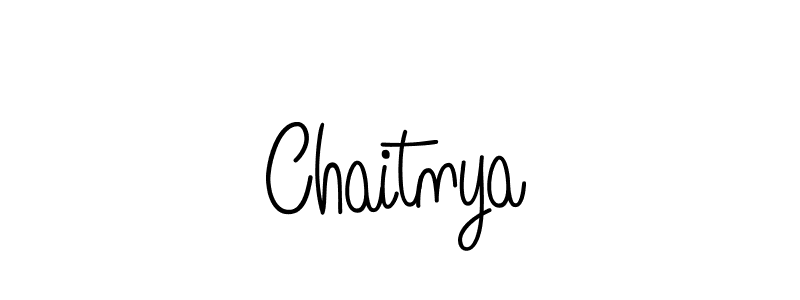 Also we have Chaitnya name is the best signature style. Create professional handwritten signature collection using Angelique-Rose-font-FFP autograph style. Chaitnya signature style 5 images and pictures png