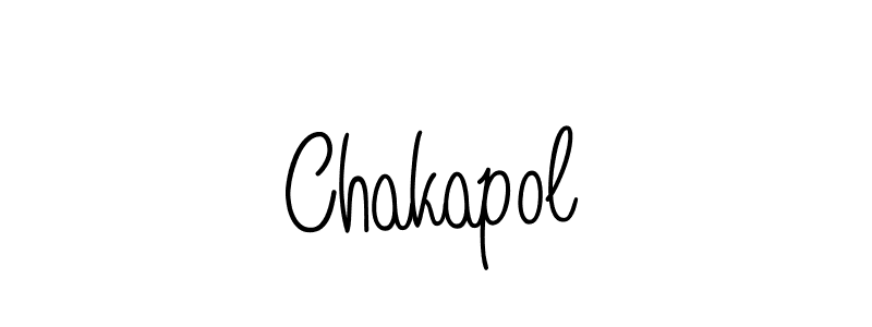 How to make Chakapol name signature. Use Angelique-Rose-font-FFP style for creating short signs online. This is the latest handwritten sign. Chakapol signature style 5 images and pictures png