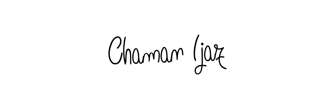 Chaman Ijaz stylish signature style. Best Handwritten Sign (Angelique-Rose-font-FFP) for my name. Handwritten Signature Collection Ideas for my name Chaman Ijaz. Chaman Ijaz signature style 5 images and pictures png