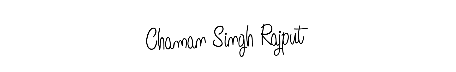 Create a beautiful signature design for name Chaman Singh Rajput. With this signature (Angelique-Rose-font-FFP) fonts, you can make a handwritten signature for free. Chaman Singh Rajput signature style 5 images and pictures png