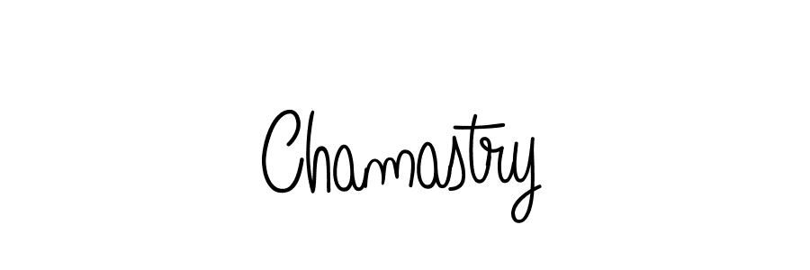 Make a beautiful signature design for name Chamastry. With this signature (Angelique-Rose-font-FFP) style, you can create a handwritten signature for free. Chamastry signature style 5 images and pictures png