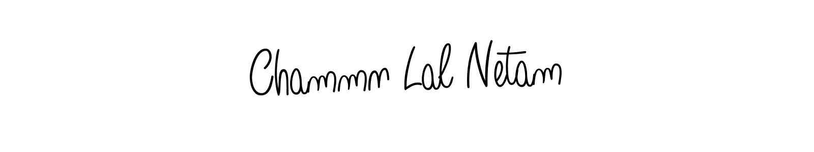 Create a beautiful signature design for name Chammn Lal Netam. With this signature (Angelique-Rose-font-FFP) fonts, you can make a handwritten signature for free. Chammn Lal Netam signature style 5 images and pictures png