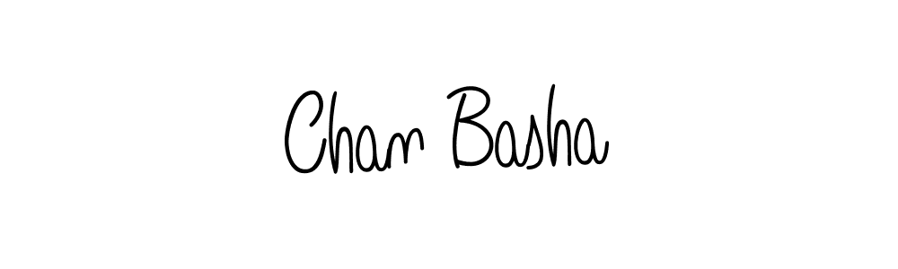 You should practise on your own different ways (Angelique-Rose-font-FFP) to write your name (Chan Basha) in signature. don't let someone else do it for you. Chan Basha signature style 5 images and pictures png