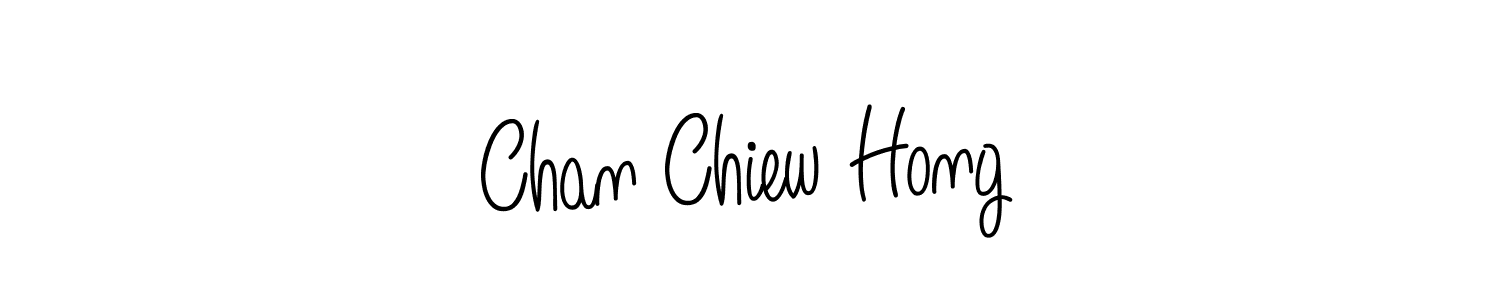 How to make Chan Chiew Hong name signature. Use Angelique-Rose-font-FFP style for creating short signs online. This is the latest handwritten sign. Chan Chiew Hong signature style 5 images and pictures png