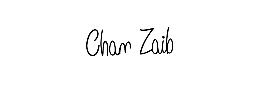 Also we have Chan Zaib name is the best signature style. Create professional handwritten signature collection using Angelique-Rose-font-FFP autograph style. Chan Zaib signature style 5 images and pictures png