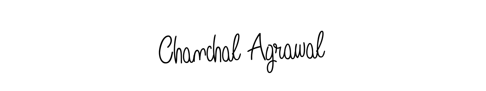 It looks lik you need a new signature style for name Chanchal Agrawal. Design unique handwritten (Angelique-Rose-font-FFP) signature with our free signature maker in just a few clicks. Chanchal Agrawal signature style 5 images and pictures png