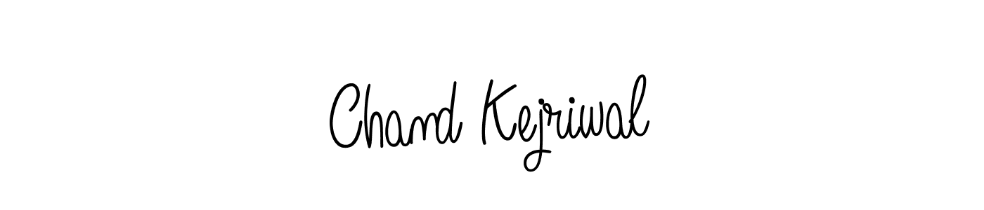 Use a signature maker to create a handwritten signature online. With this signature software, you can design (Angelique-Rose-font-FFP) your own signature for name Chand Kejriwal. Chand Kejriwal signature style 5 images and pictures png