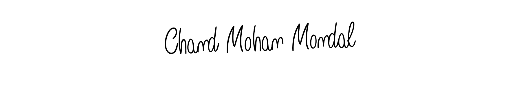 Create a beautiful signature design for name Chand Mohan Mondal. With this signature (Angelique-Rose-font-FFP) fonts, you can make a handwritten signature for free. Chand Mohan Mondal signature style 5 images and pictures png