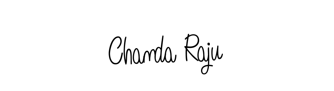 You should practise on your own different ways (Angelique-Rose-font-FFP) to write your name (Chanda Raju) in signature. don't let someone else do it for you. Chanda Raju signature style 5 images and pictures png