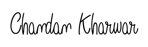 Enhance your business communications with Chandan Kharwar signature in Angelique-Rose-font-FFP lettering. Clean, modern, and universally compatible. Chandan Kharwar signature style 5 images and pictures png