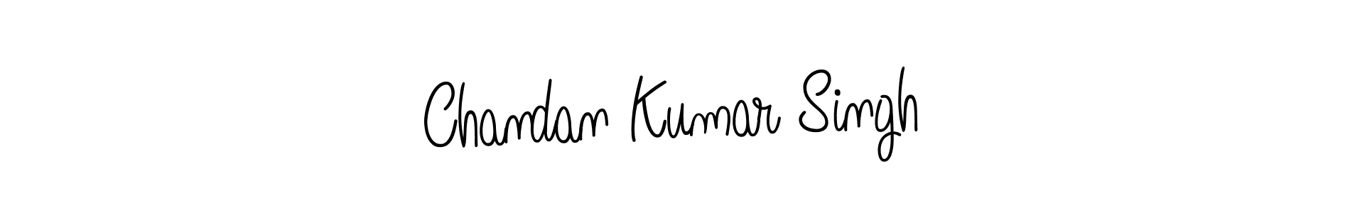Make a beautiful signature design for name Chandan Kumar Singh. With this signature (Angelique-Rose-font-FFP) style, you can create a handwritten signature for free. Chandan Kumar Singh signature style 5 images and pictures png