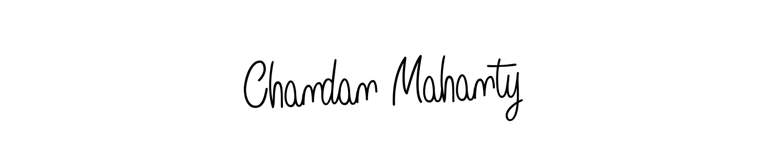 Design your own signature with our free online signature maker. With this signature software, you can create a handwritten (Angelique-Rose-font-FFP) signature for name Chandan Mahanty. Chandan Mahanty signature style 5 images and pictures png