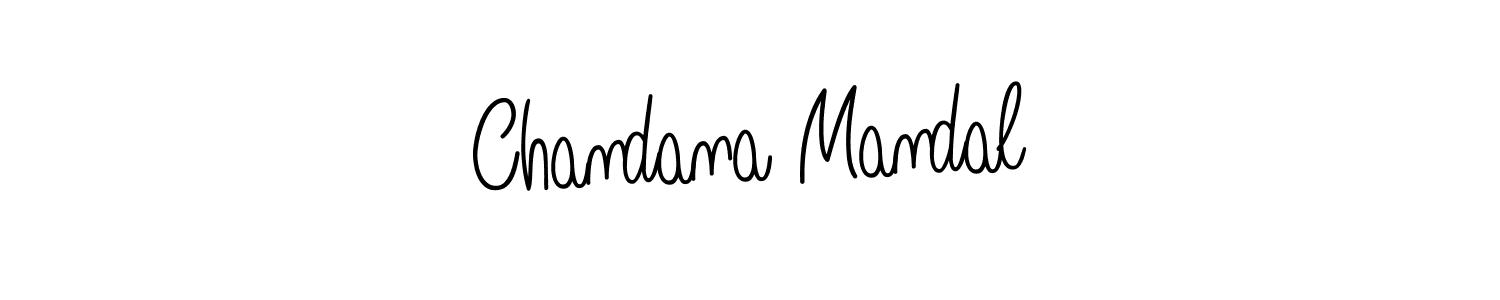 Make a short Chandana Mandal signature style. Manage your documents anywhere anytime using Angelique-Rose-font-FFP. Create and add eSignatures, submit forms, share and send files easily. Chandana Mandal signature style 5 images and pictures png