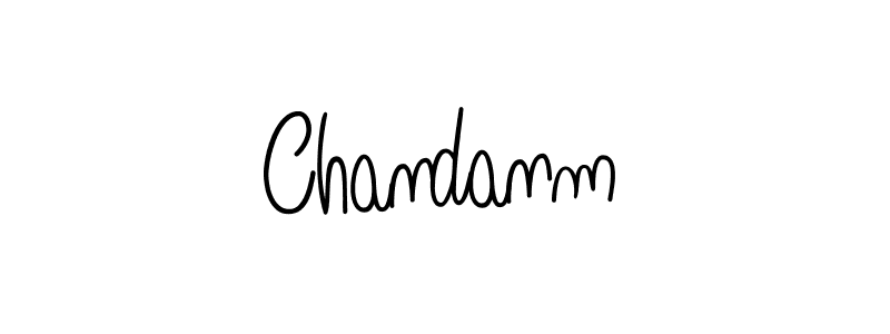 Also we have Chandanm name is the best signature style. Create professional handwritten signature collection using Angelique-Rose-font-FFP autograph style. Chandanm signature style 5 images and pictures png