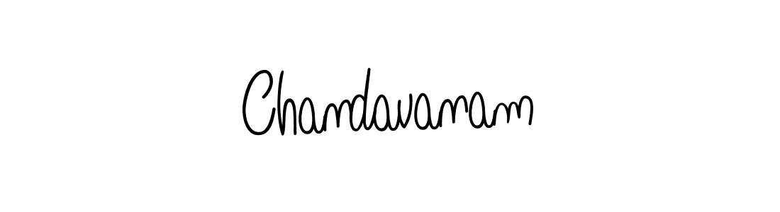 How to make Chandavanam name signature. Use Angelique-Rose-font-FFP style for creating short signs online. This is the latest handwritten sign. Chandavanam signature style 5 images and pictures png