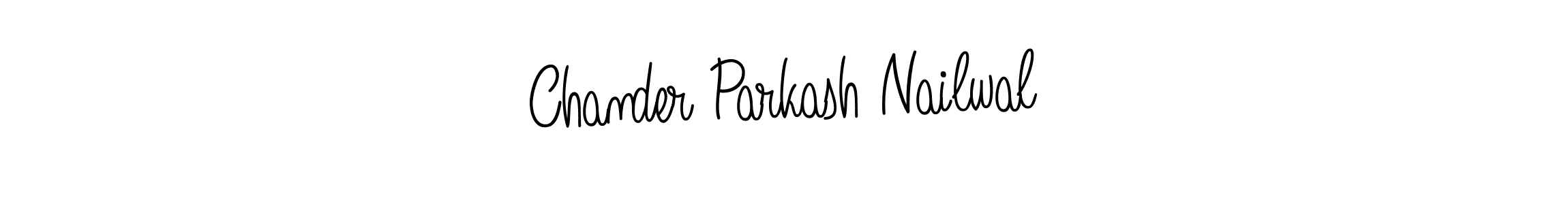 Chander Parkash Nailwal stylish signature style. Best Handwritten Sign (Angelique-Rose-font-FFP) for my name. Handwritten Signature Collection Ideas for my name Chander Parkash Nailwal. Chander Parkash Nailwal signature style 5 images and pictures png