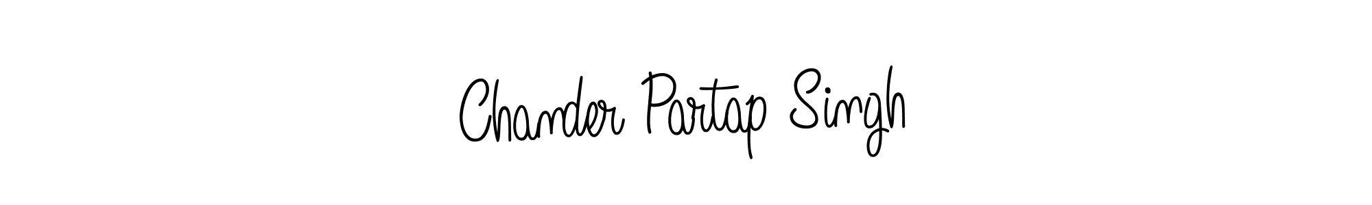 The best way (Angelique-Rose-font-FFP) to make a short signature is to pick only two or three words in your name. The name Chander Partap Singh include a total of six letters. For converting this name. Chander Partap Singh signature style 5 images and pictures png