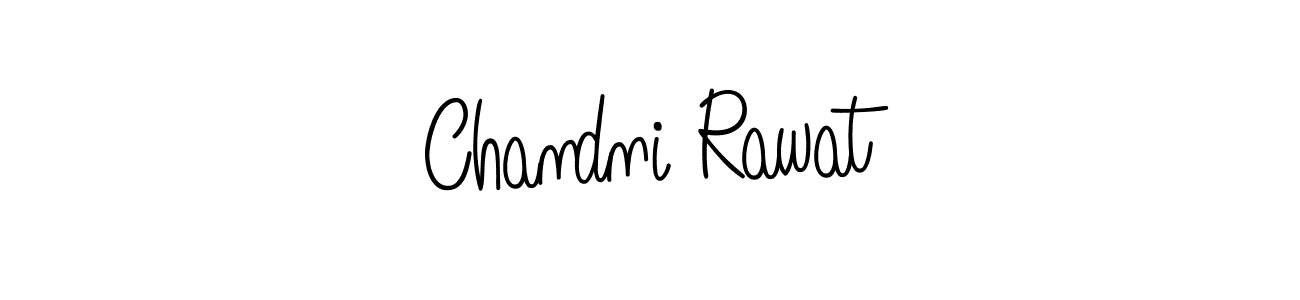 How to make Chandni Rawat name signature. Use Angelique-Rose-font-FFP style for creating short signs online. This is the latest handwritten sign. Chandni Rawat signature style 5 images and pictures png