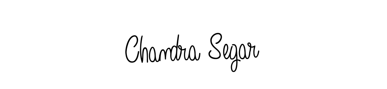 Use a signature maker to create a handwritten signature online. With this signature software, you can design (Angelique-Rose-font-FFP) your own signature for name Chandra Segar. Chandra Segar signature style 5 images and pictures png