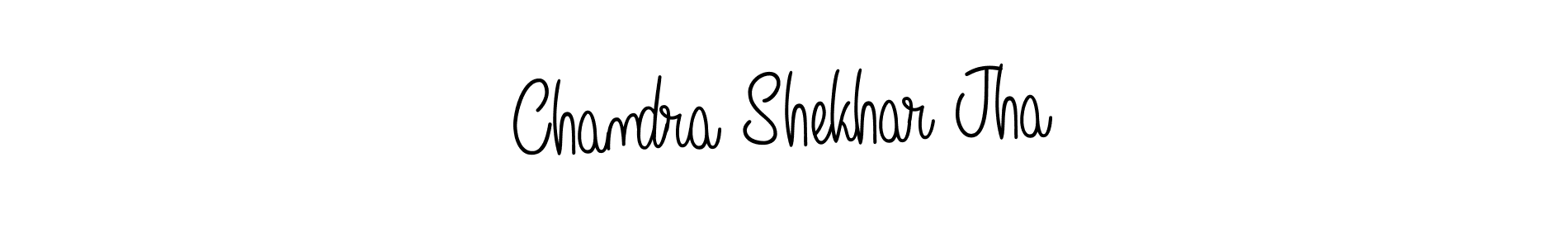 Make a beautiful signature design for name Chandra Shekhar Jha. With this signature (Angelique-Rose-font-FFP) style, you can create a handwritten signature for free. Chandra Shekhar Jha signature style 5 images and pictures png