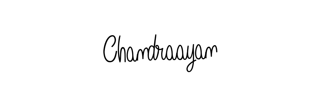 Design your own signature with our free online signature maker. With this signature software, you can create a handwritten (Angelique-Rose-font-FFP) signature for name Chandraayan. Chandraayan signature style 5 images and pictures png