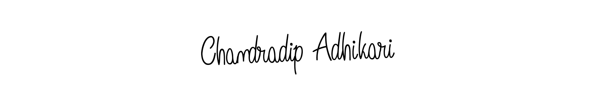 Here are the top 10 professional signature styles for the name Chandradip Adhikari. These are the best autograph styles you can use for your name. Chandradip Adhikari signature style 5 images and pictures png