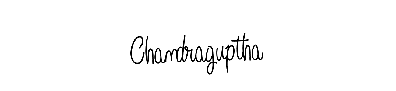 How to make Chandraguptha name signature. Use Angelique-Rose-font-FFP style for creating short signs online. This is the latest handwritten sign. Chandraguptha signature style 5 images and pictures png