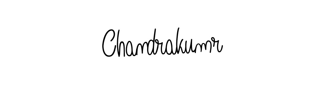 You should practise on your own different ways (Angelique-Rose-font-FFP) to write your name (Chandrakumr) in signature. don't let someone else do it for you. Chandrakumr signature style 5 images and pictures png