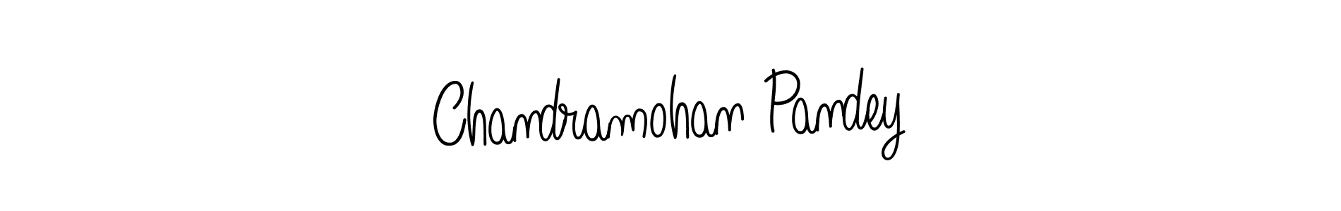 Here are the top 10 professional signature styles for the name Chandramohan Pandey. These are the best autograph styles you can use for your name. Chandramohan Pandey signature style 5 images and pictures png