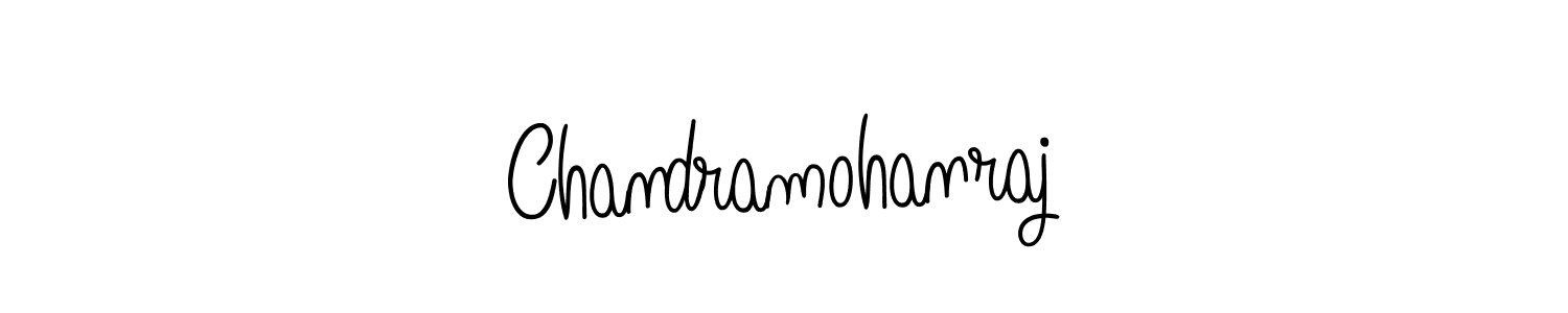 Create a beautiful signature design for name Chandramohanraj. With this signature (Angelique-Rose-font-FFP) fonts, you can make a handwritten signature for free. Chandramohanraj signature style 5 images and pictures png