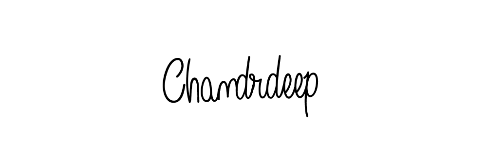 You should practise on your own different ways (Angelique-Rose-font-FFP) to write your name (Chandrdeep) in signature. don't let someone else do it for you. Chandrdeep signature style 5 images and pictures png