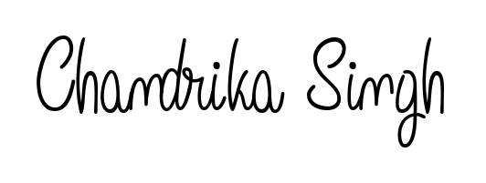 You can use this online signature creator to create a handwritten signature for the name Chandrika Singh. This is the best online autograph maker. Chandrika Singh signature style 5 images and pictures png
